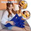 New Creative Hand Shape Plush Pillow Soft Long Arm Nap Pillows Pillow Home Throw Funny Sofa Office Stuffed Decor Palm Color O3N2 2