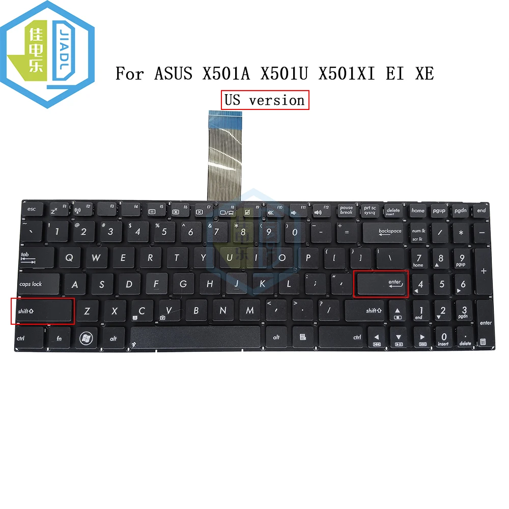 Английская флейта для ASUS X501, X501A, X501U, X501EI, X501XE, F501A, K550, S550, A550C, X550WA, X550VC, 0KNB0-6124SP00