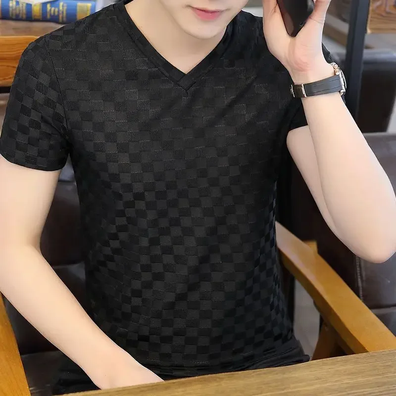 남성 폴로 헤더 티셔츠, 탑 옐로우 스트리트웨어, 지퍼, 면 의류, 무료 배송, 파티 기본 Xl