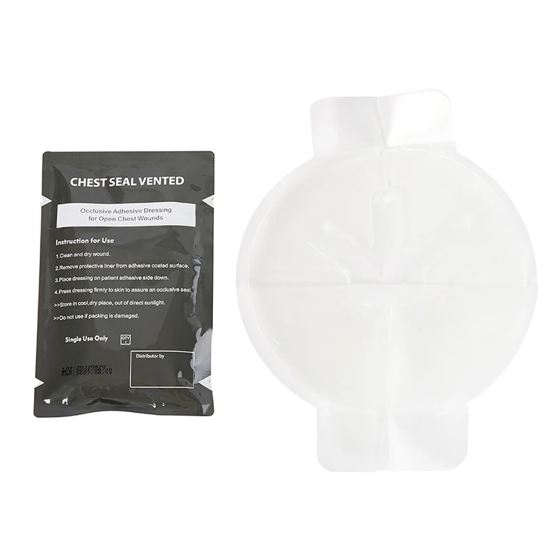 Hot Sale North American Rescue Hyfin Chest Seal Medical Chest Seal Vented