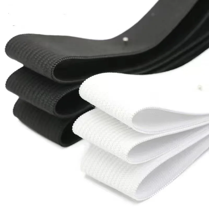 5 Meters  Width 10-50MM Elastic Band Rubber Band For Sewing Garment Accessories DIY Sewing Fabric