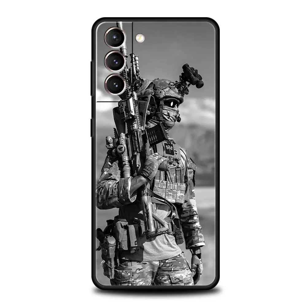 Military Army Special Forces Soft TPU Phone Case