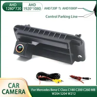 AHD1080P caméra de recul de voiture pour Mercedes Benz classe C C180 C200 C260 MB W204 S204 W212 caméra de recul étanche 1