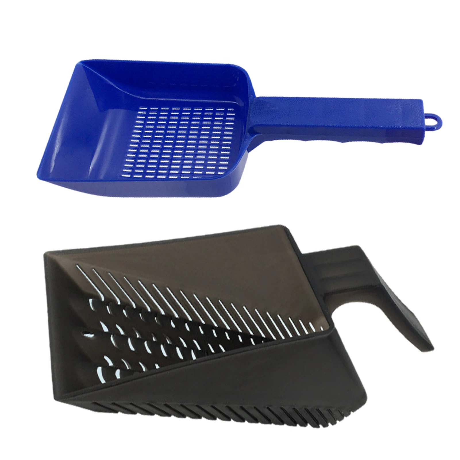 Aquarium Shovel Cat Litter Scoop Gravel Strainer Fish Tank Sand Scraper Garden Planting Scoop Pan Pet Accessories Cleaning Tools 6