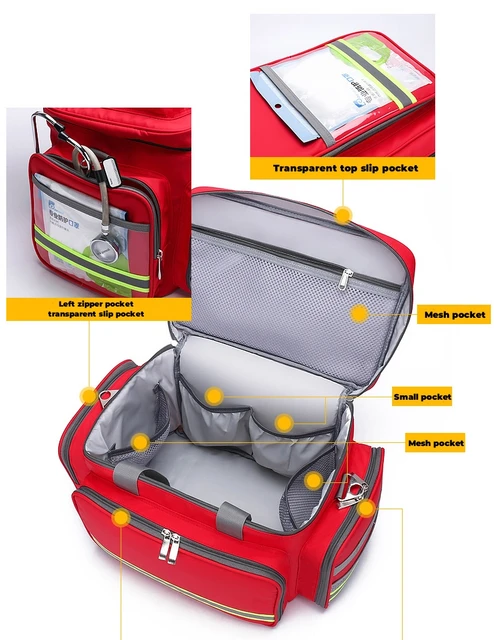 Large Capacity Waterproof First Aid EMS Bag