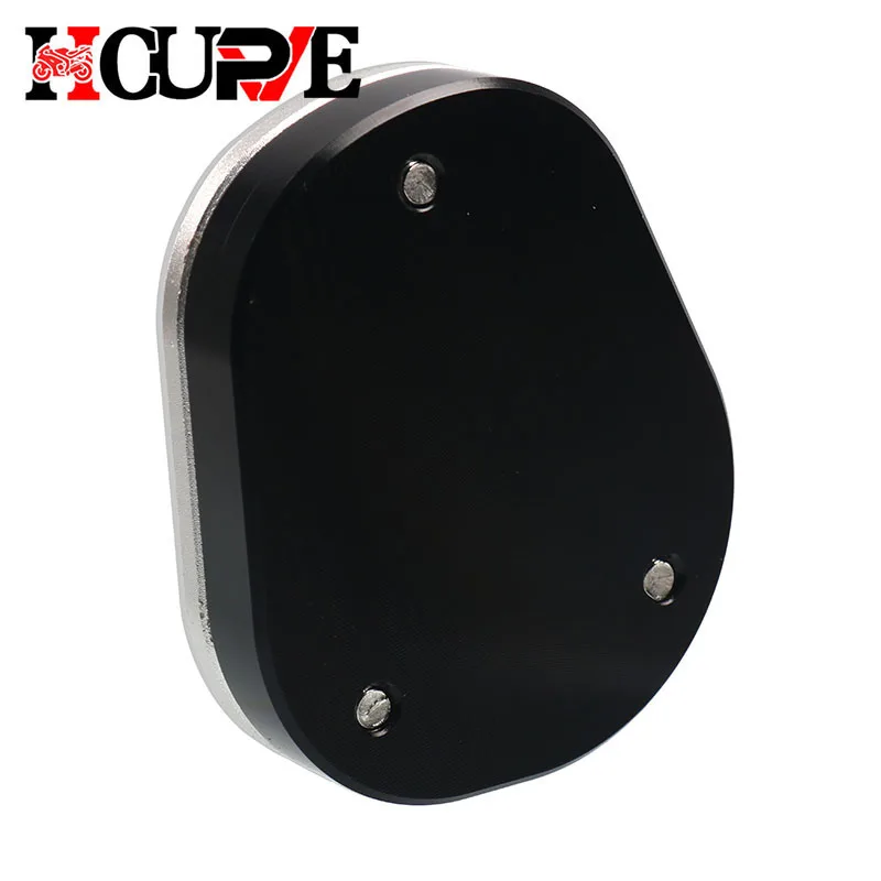 Motorcycle CNC Kickstand Sidestand Extension Enlarger Pad