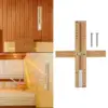 Sauna Timer Sandglass Sand Clock Wooden White Sand Hourglass Countdown Clock 4