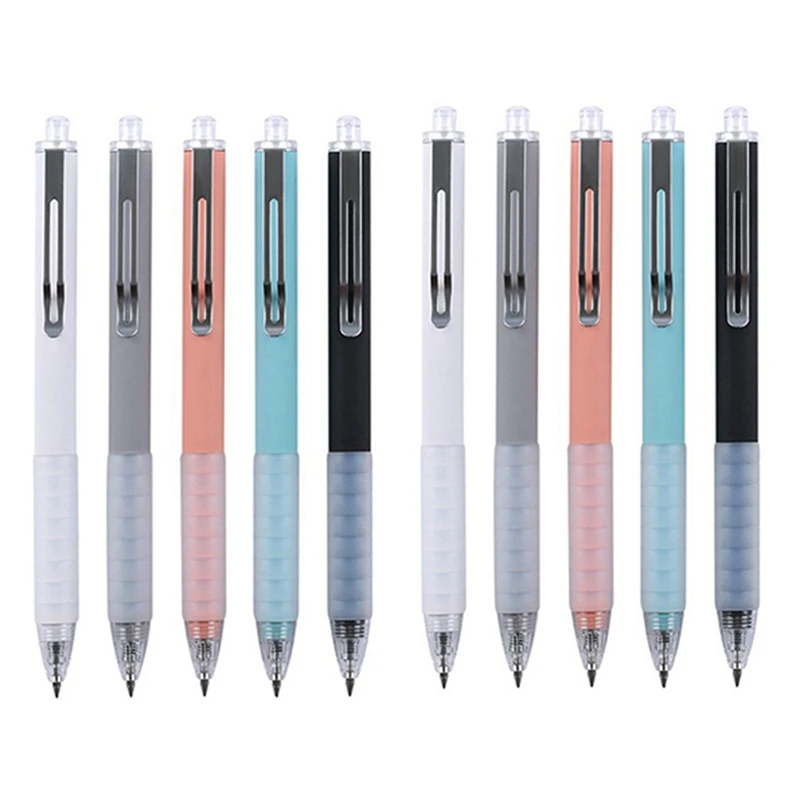 

10Piece Ballpoint Pen Retractable Office Pen With Super Soft Grip Ball Pen For Men Women