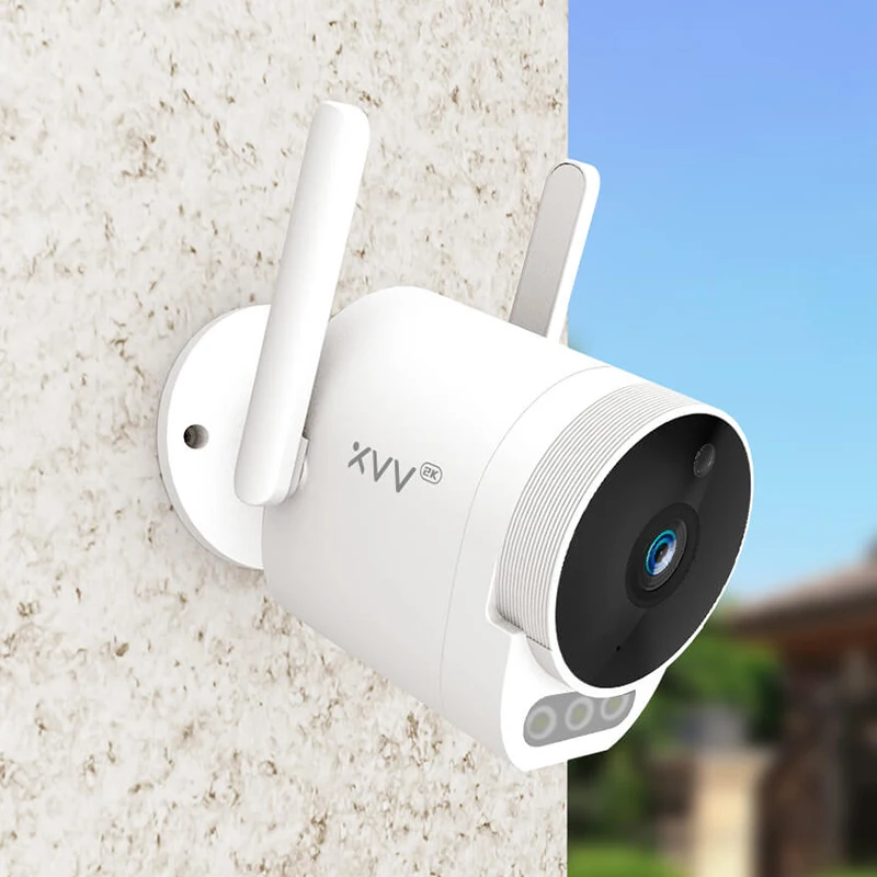 Smart Outdoor Camera 2K 1296P Waterproof AI Humanoid Detection Webcam WIFI Infrared Night Vision Video Camera for Mi Home APP