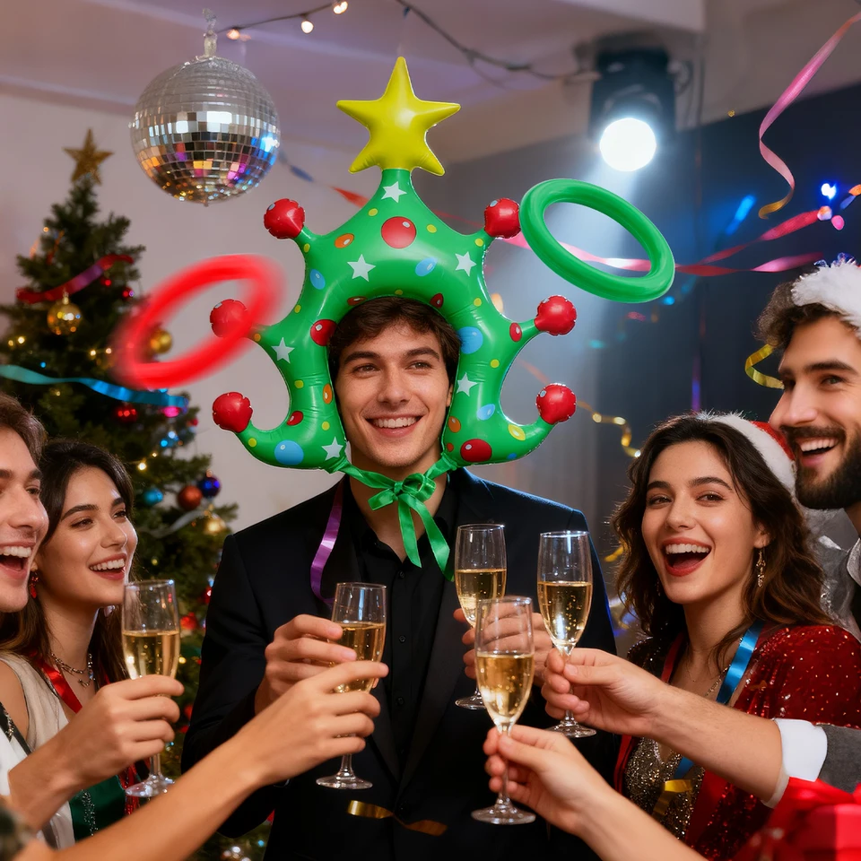 thumbnail image 2 of Christmas Ring Toss Games For Family Kids Party 5 Pack Inflatable Nutcrackers Toss Game Adults For Indoor Outdoor Garden Toys Gifts Holiday 2 of 13
