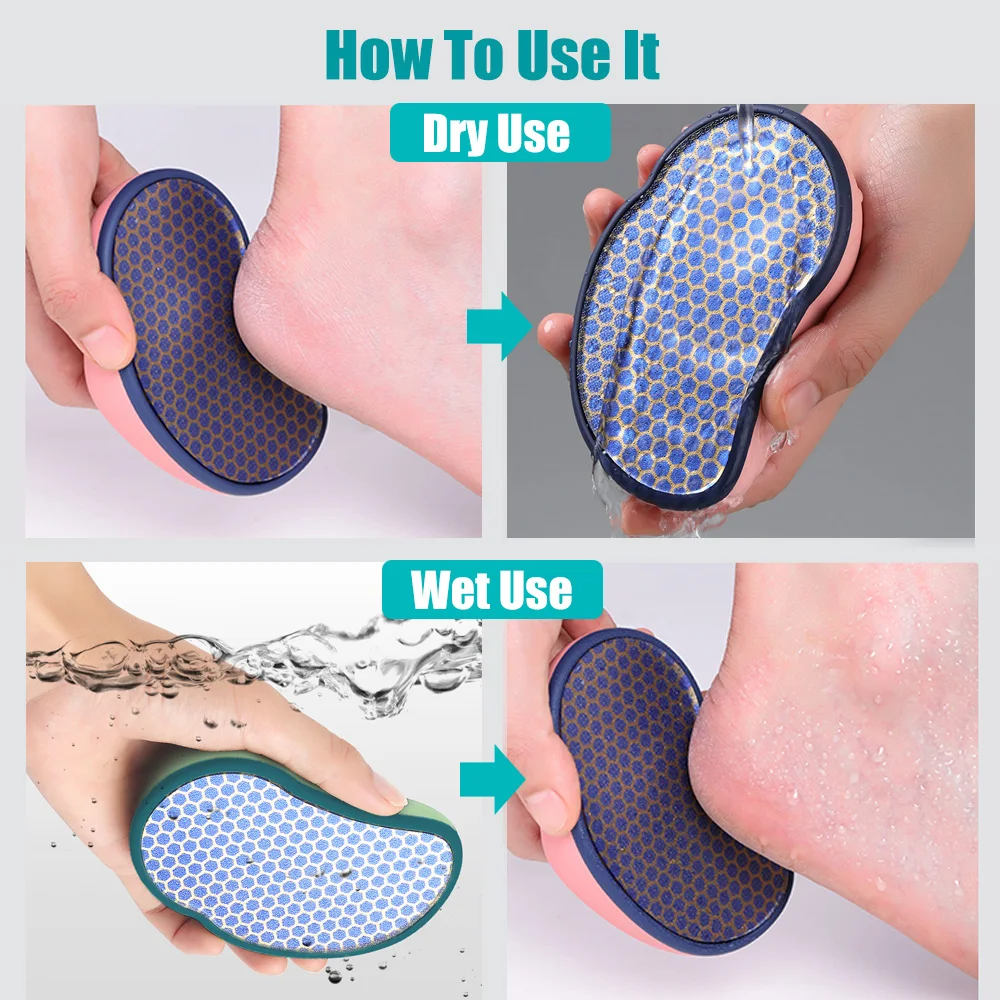 Foot Callus Remover with Glass Etching Technology, Nano Glass Foot