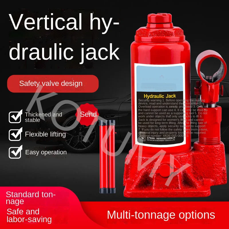 Automotive Jack Air Hydraulic Machine Oil Rigging Proprietary Heat Treated Steel Cylinder Industrial Repair Mechanical Tools 2t