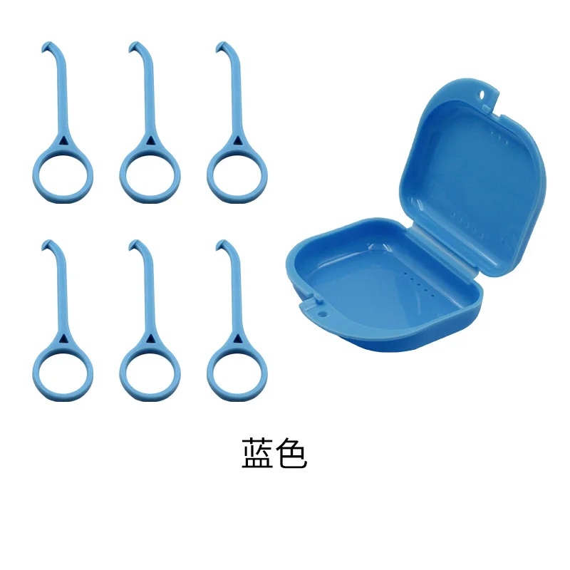 

6PCS Plastic Hook Dental Removal Tool Orthodontic Aligner Remove Invisible Removable Braces Clear Aligner Oral Care Dentistry
