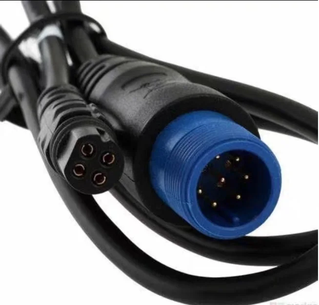 Prodotto Oem 4 Pin Striker Chart Plotter Trasduttore A 8 Pin Sounder Adatto Per Garmin Airmar, Echomap/Plus/Uhd/ Ultra,Fish Finder