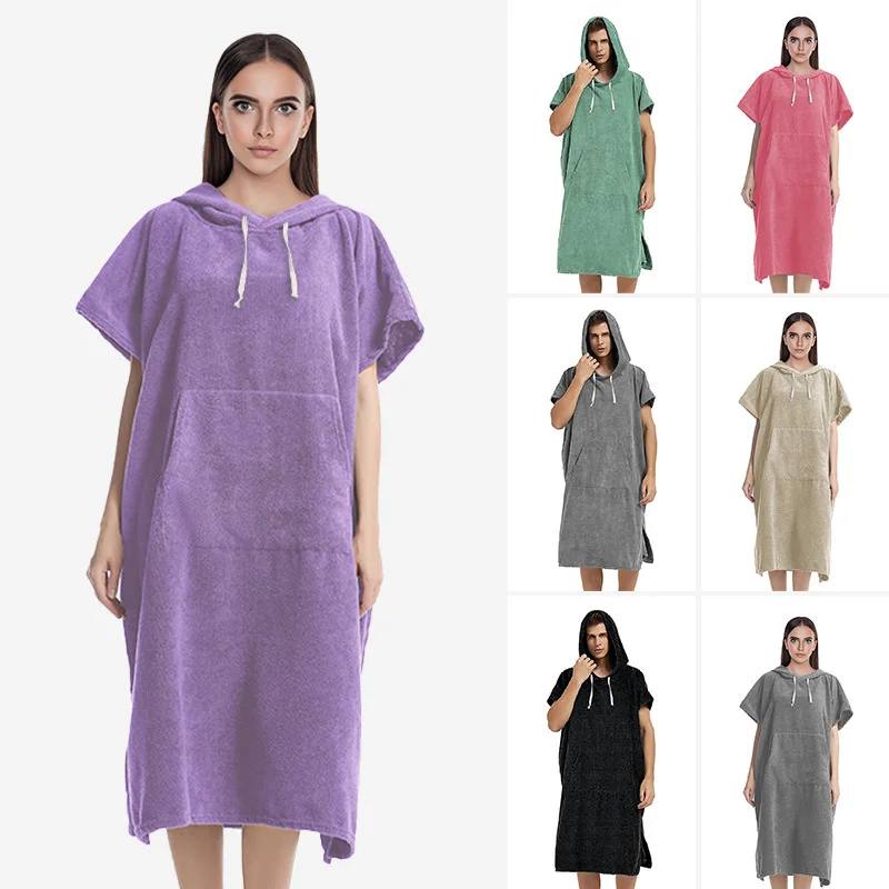 Towel Bath Towel Extra Large Thick Hooded Beach Towel Changing Robe