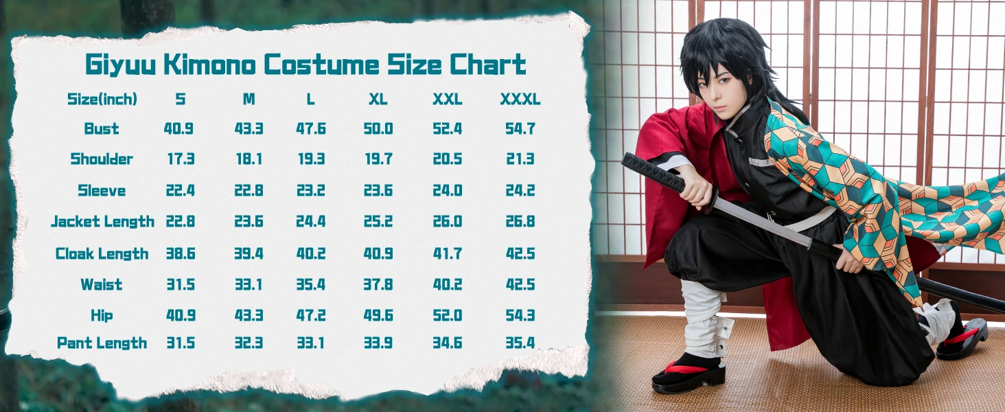  CR ROLECOS Giyuu Tomioka Cosplay Costume