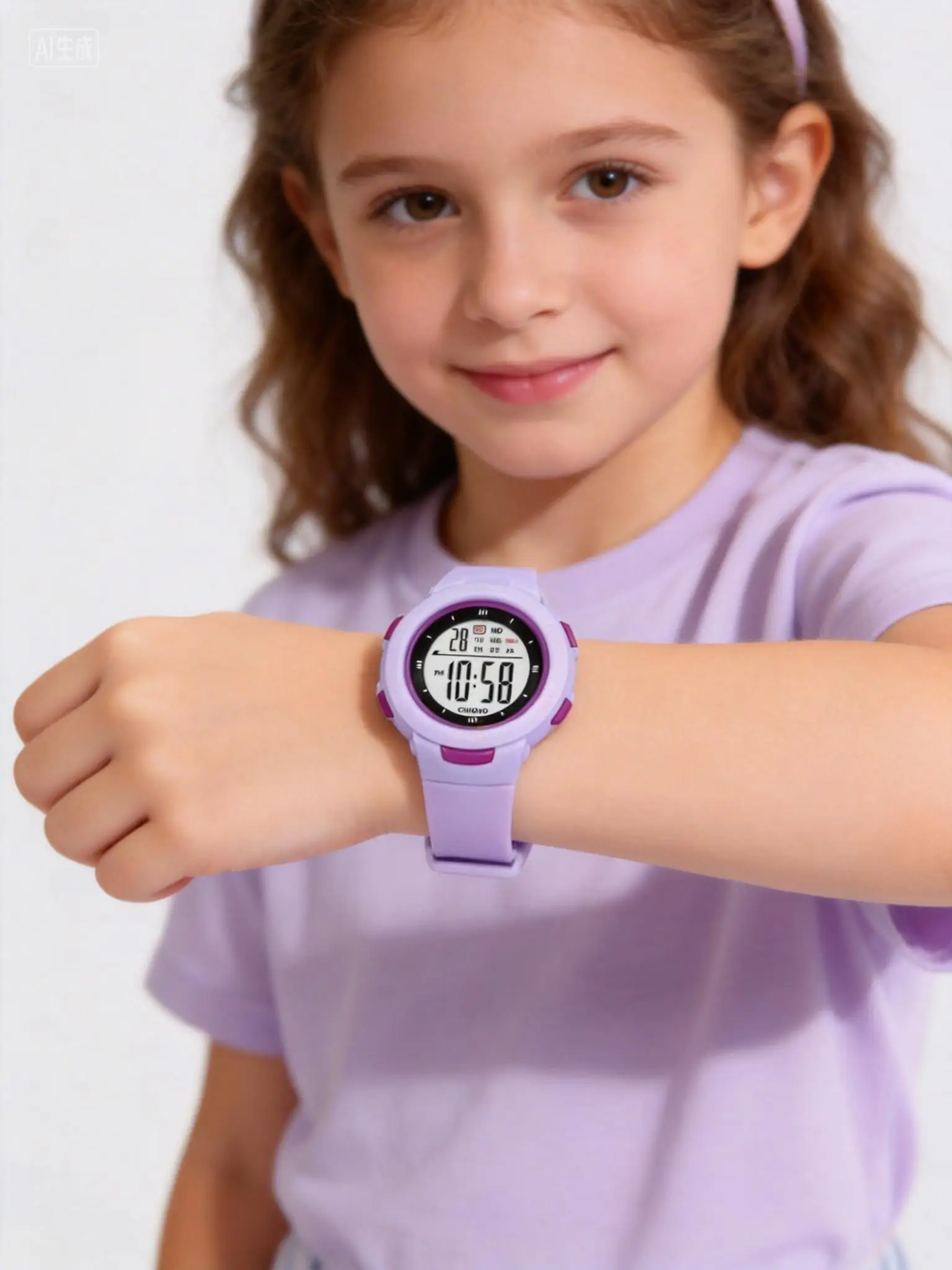 ohsen kids sport watches 50m waterproof purple silicone electronic wristwatch digital children watch for boys girls gift OHSEN Kids Sport Watches 50M Waterproof Purple Silicone Electronic Wristwatch Digital Children Watch For Boys Girls Gift 3