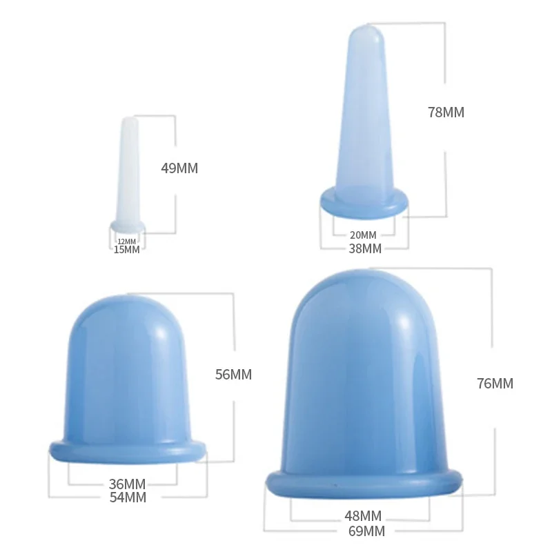 Рисунок 2 - банки из силикона для массажа 