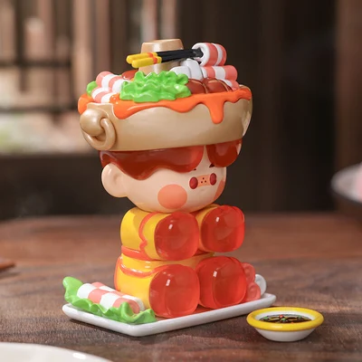 thumbnail image 1 of POP MART-figura de la serie de Anime JELLY Delicious World, modelo misterioso de caja aleatoria ciega, regalo sorpresa para niñas, 1 of 5