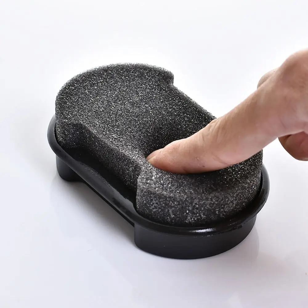 Multifunctional Double-Faced Shoe Polish Colorless Light Shoes Rub Leather Care Oil Sponge Shoe Wax Black Shoes Brush 3