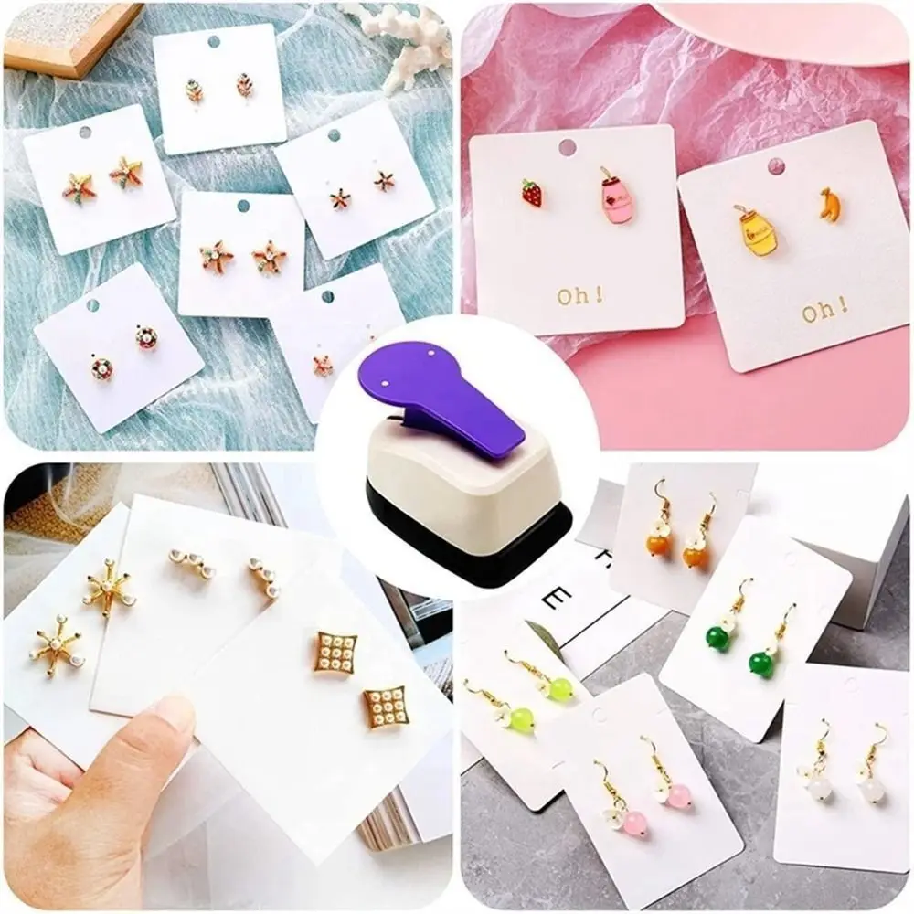 Scrapbooking Paper Punch Earring Hole Puncher Earring Card Punch Hole Puncher DIY Children's for circle hole punch,hole punching tools,paper craft punch,paper punch