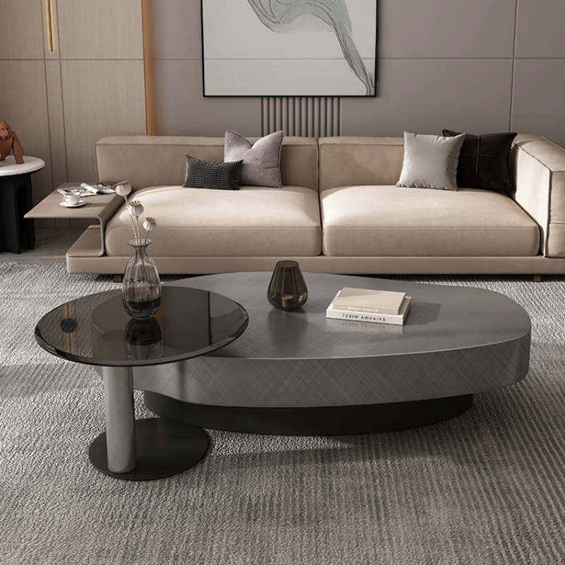 

Black Hardcover Coffee Table Luxury Design Italian Modern Coffee Table Living Room Mesas De Centro Para Sala Furniture For Home