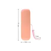 1-6PCS Striped Travel Wash Toothbrush Cup Toothpaste Storage Box Portable Toothbrush Box Toothbrush Bucket Simple Rinsing Cup 6