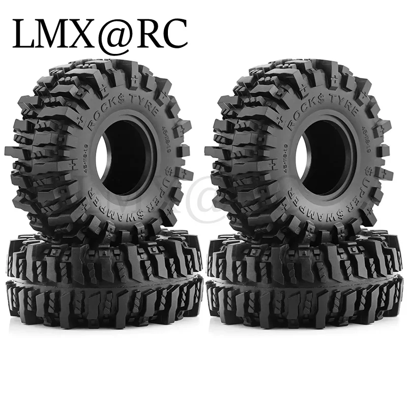 4Stuks19RubberBandenwielBandVoor110RcRupsbandAutoAxiaal