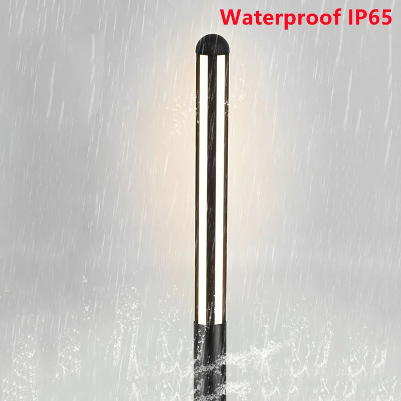 Led Lamp Led Street Lamp Outdoor IP65 Waterproof LED Lawn Light 85-265V Landscape Trihedral luminescence Street Lamp For Villa Door Road Paht Decoration