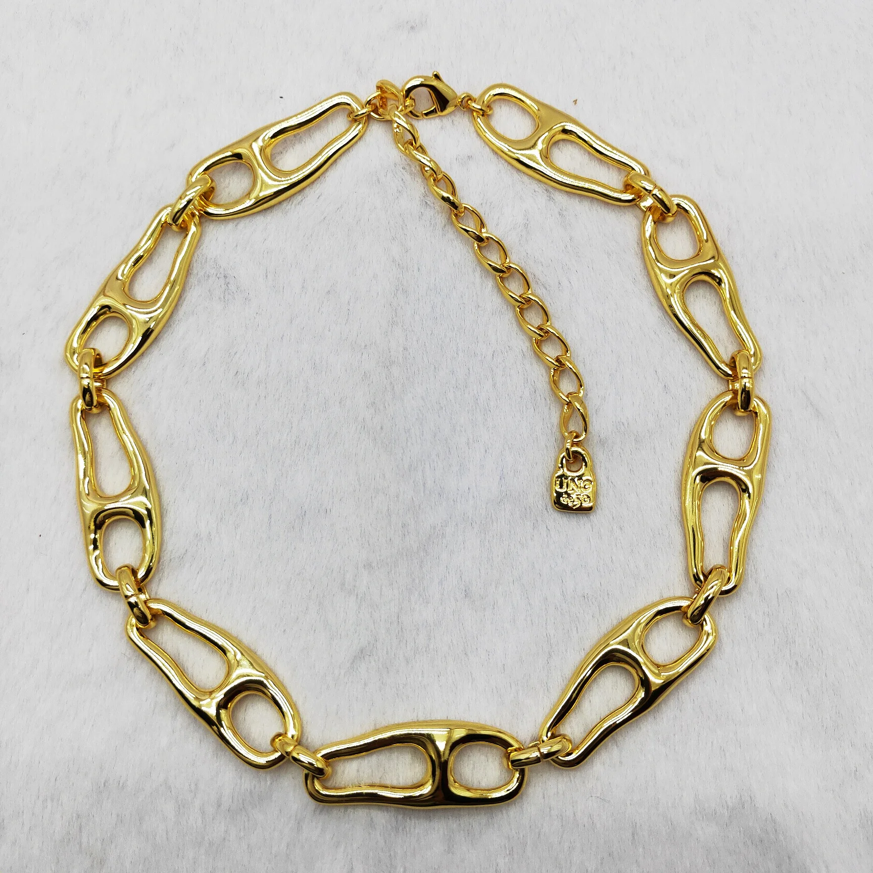 

HSC 2021 New Plated Popular 925 Silver Color Bead Necklace Can Be Given As A Gift To Women with Free Wholesale Shipping with Bag