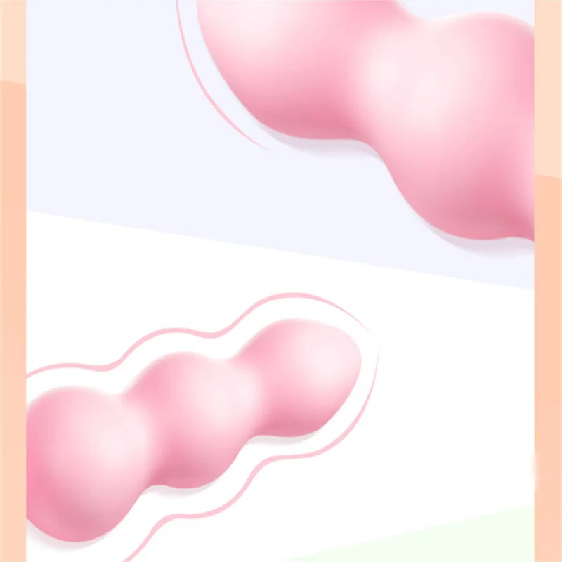 Weicher Silikon Analplug Mit Zugperlen Für Einsteiger_voghion.com