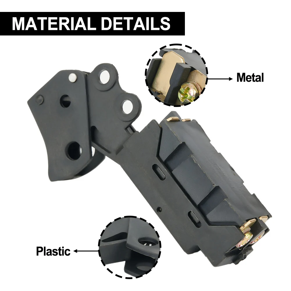 

1 Pcs Non-Lock Button SPST Trigger Switch Workshop Equipment For 255 Cut Off Machine Mitre Saw Hammer/Drill Speed Power Tool