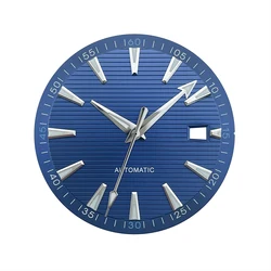 Premium 10ATM Water Resistant 41MM Double Domed Sapphire Crystal Stainless Steel Men's Watch Case (33.2mm dial hands)