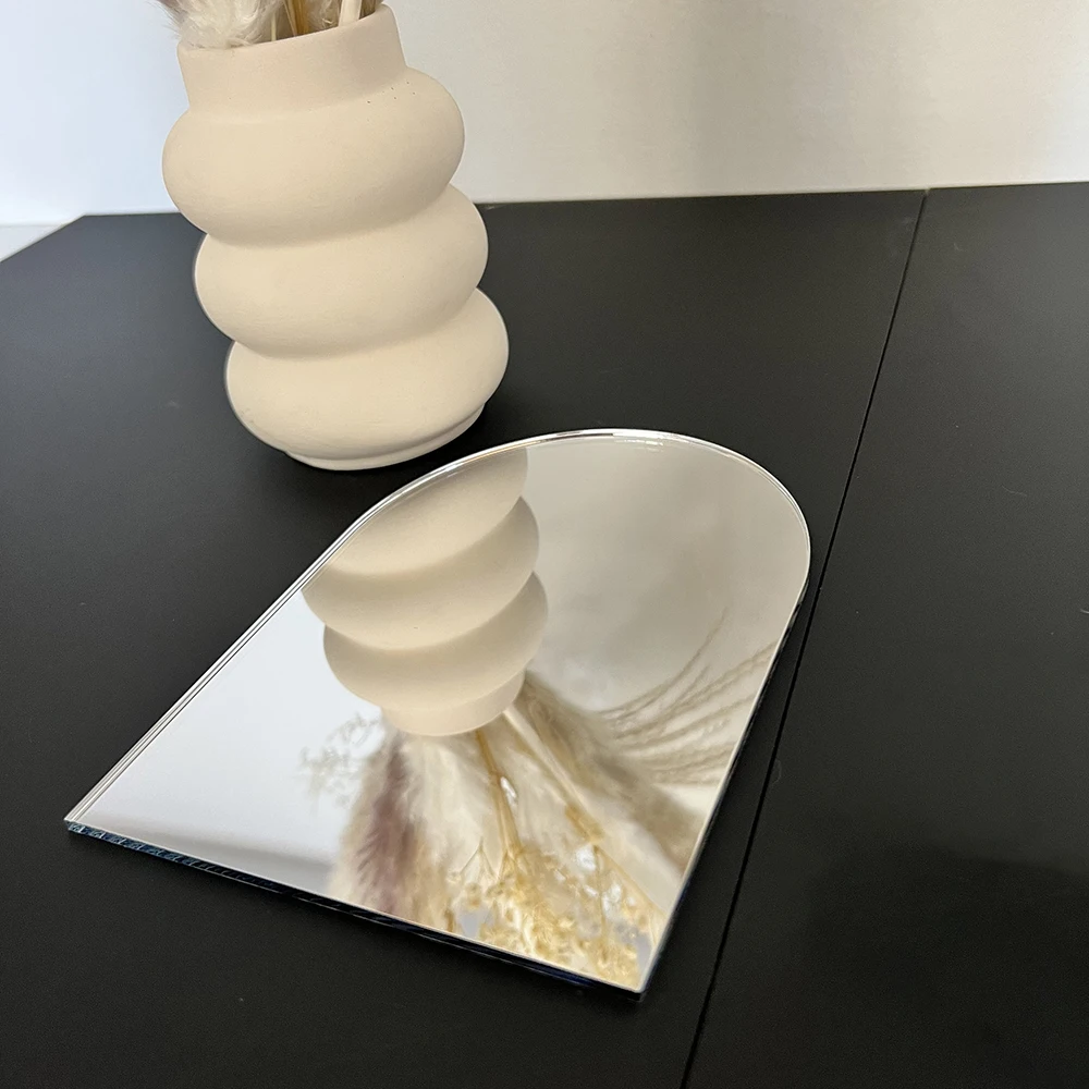 Place Card Holders Acrylic Sign Holders Arch Gold/Silver Mirror Acrylic Blank Stock Sheet Wedding Sign DIY Table Number Card Display Project Craft Photography Board