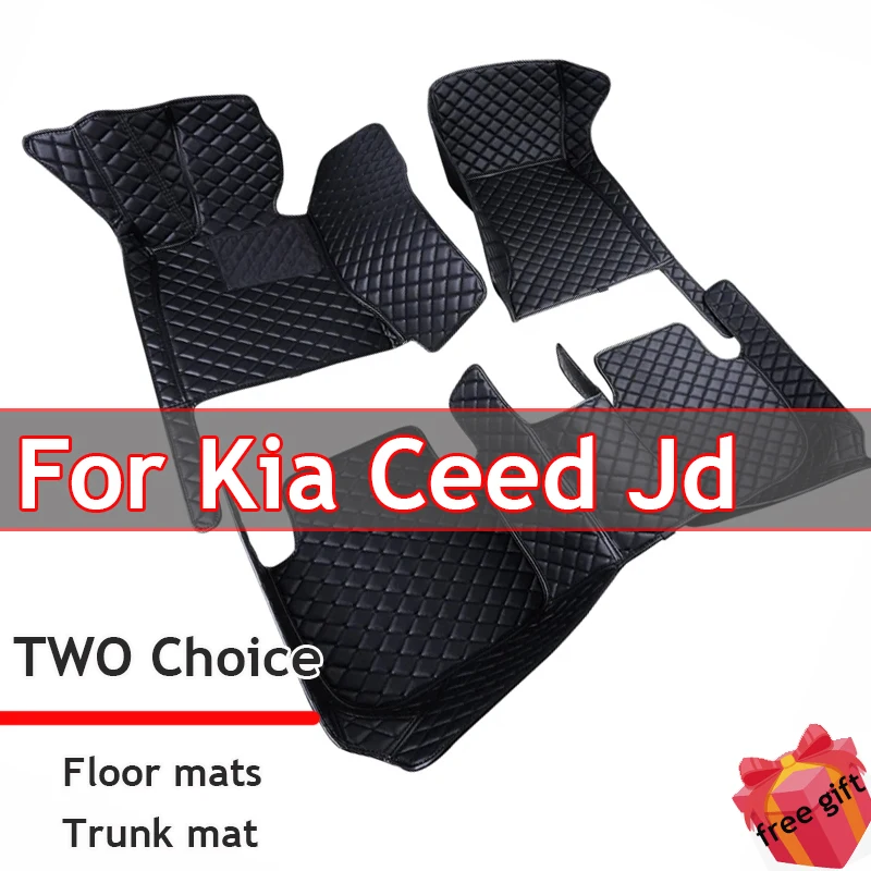 

Car Floor Mat For Kia Ceed Jd 2014 2015 2016 2017 2018 2019 2020 Man Non-Slip Luxury Woman Foot Pad Auto Interior Rugs Accessory