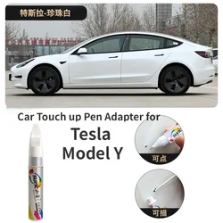 Car Touch up Pen Adapter for Tesla Model Y Paint Fixer Black Pearl White Modified Car Scratch Fabulous Repair Product Car red