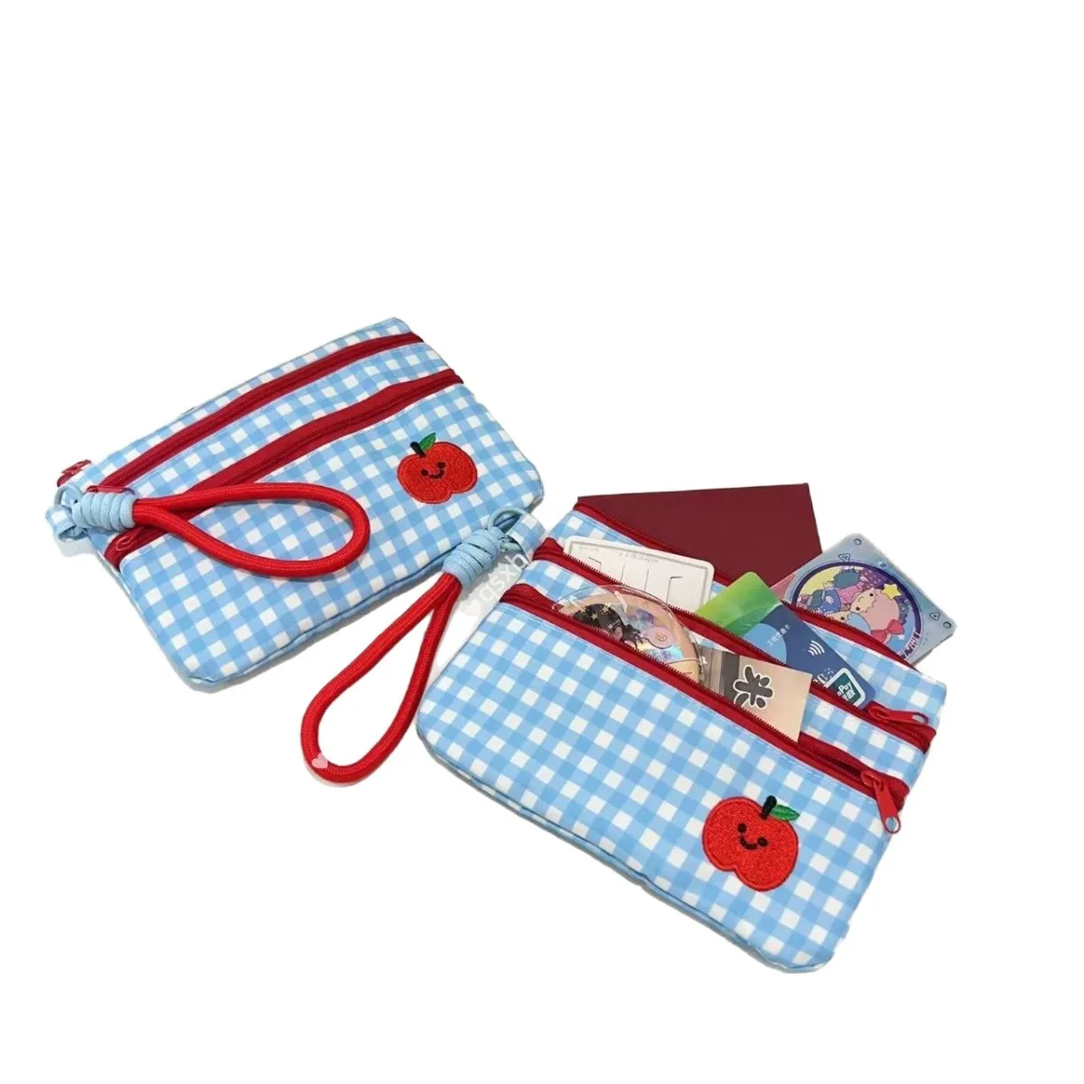 1PC Portable Passport and Document Storage Bag, Travel Ticket, Overseas ID Card Bag, Portable and Multifunctional