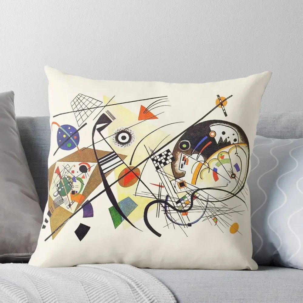 

HD. Transverse Lines (1923), by Wassily Kandinsky Throw Pillow home decor items Cushion Cover Luxury Decorative Sofa Cushions