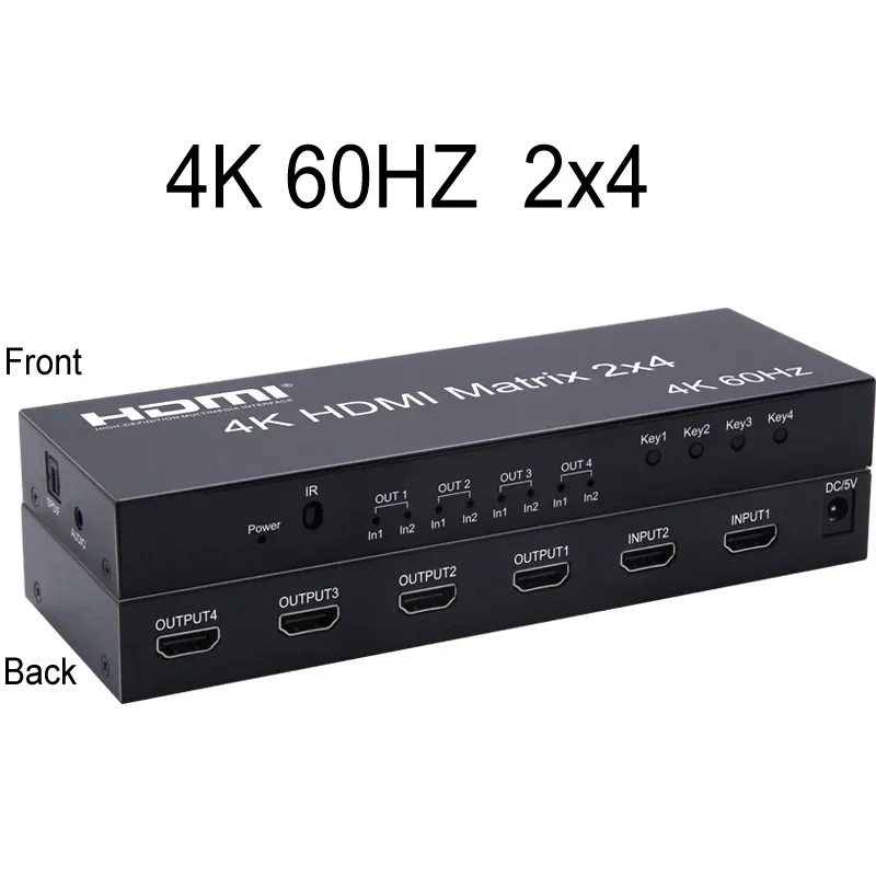 PCTV 6x2 HDMI Matrix オーディオビデオコンバーター OR-HD62CD