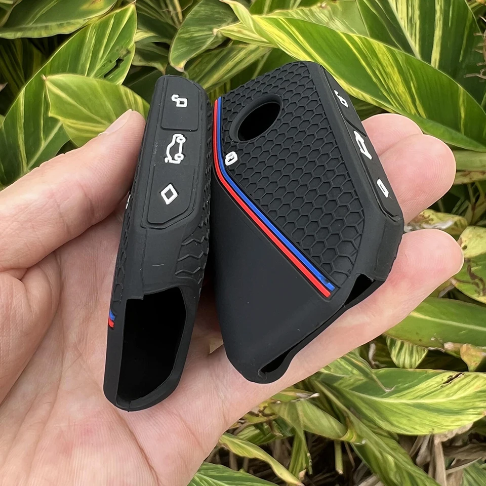 OTMIK Custodia in silicone per chiavi auto adatta bmw X3 X5 Z3 Z4