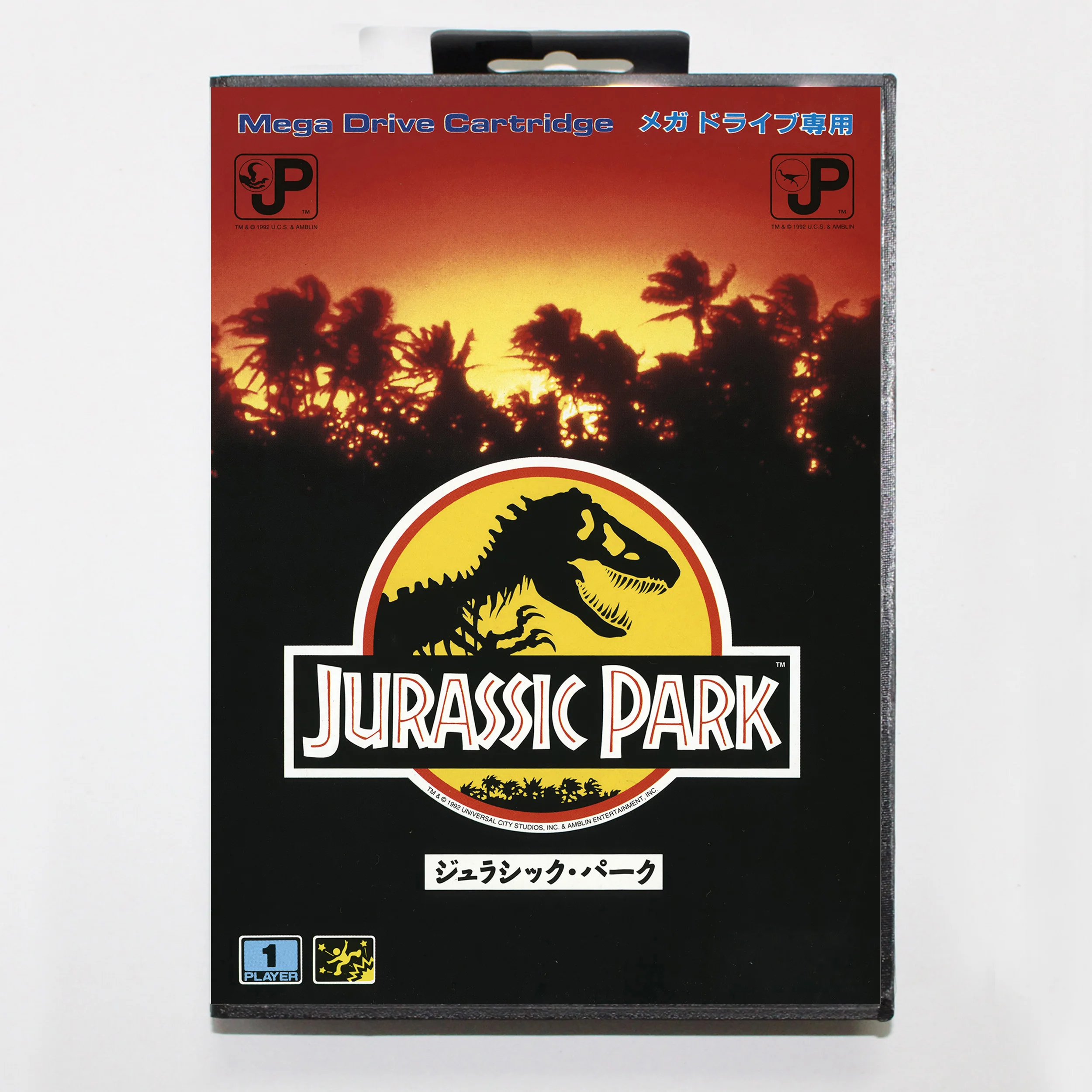 Jurassic Park Con Japan Box 16Bit Md Game Card Per Sega Mega Drive/Genesis System