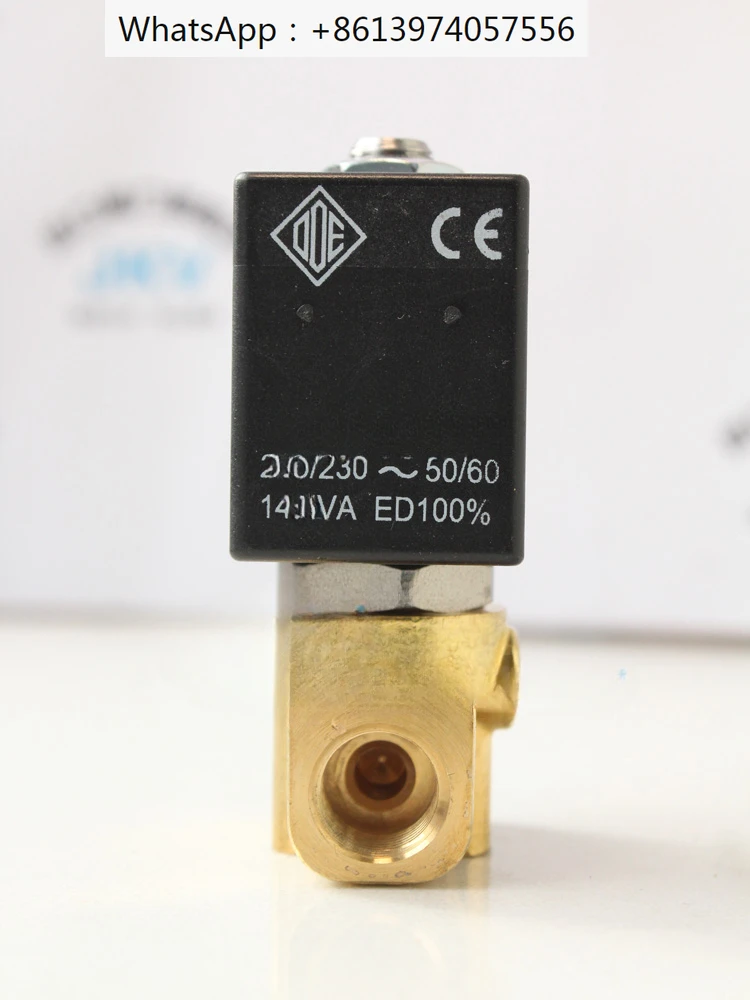 Fibbia In Filo D'Ottone Due Elettrovalvole Normalmente Chiuse 21 A2Kv30 Steam Dc24Vac24V