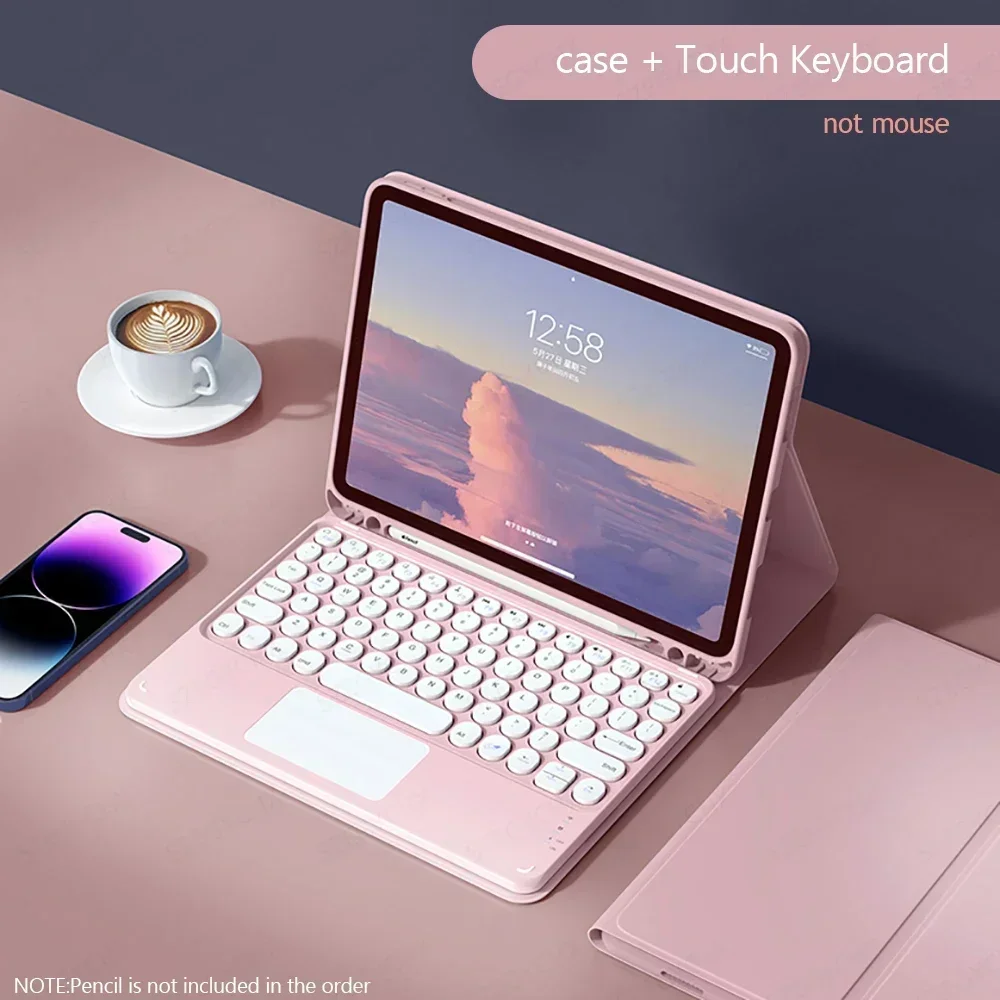 Premium Bluetooth Keyboard Case for Galaxy Tablets, 10.9 and 11