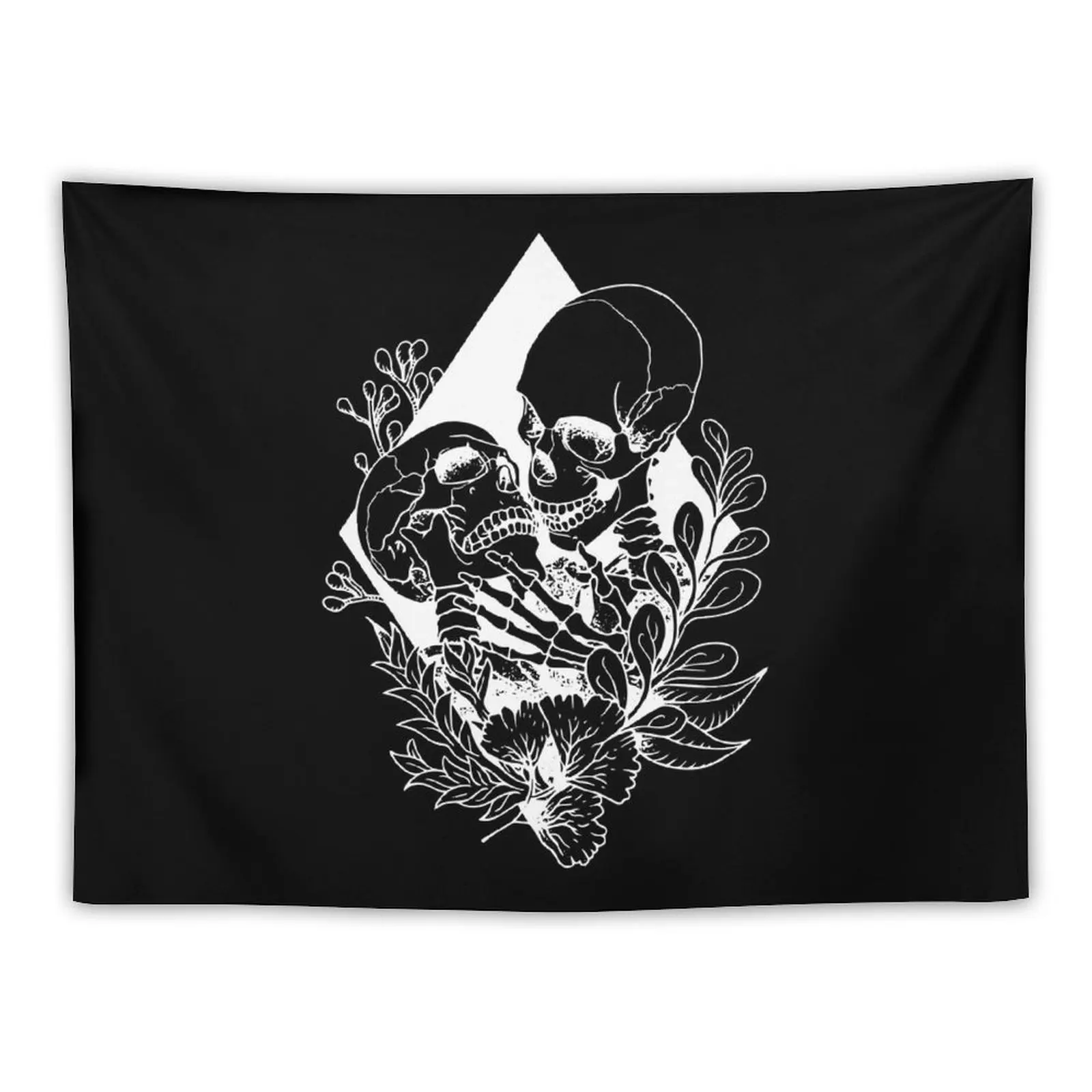 

Funny Romance Skeleton Love Tapestry Nordic Home Decor Aesthetic Home Decor