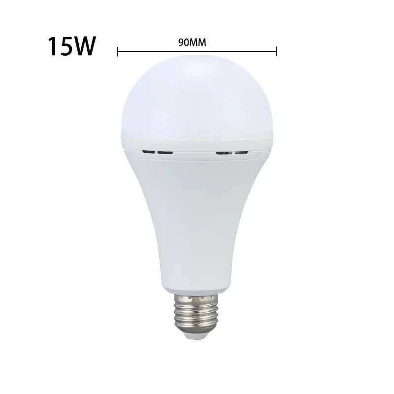 E27 lâmpada de emergência recarregável 7w/9w/12w/15w lâmpada led iluminação ac220v interrupção de energia emergência ao ar livre lâmpada led