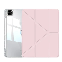 Premium Tablet Case with Pencil Holder, Fits Multiple Sizes for Pro11 2018-2022 (Pink)