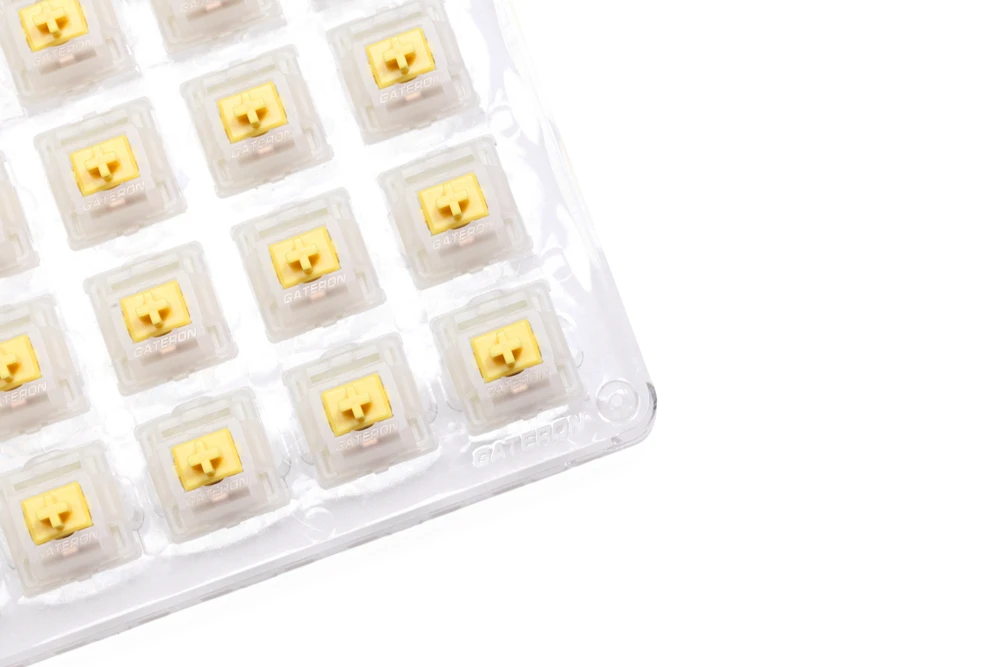 Gateron Cap leitoso amarelo Pro V2 teclado