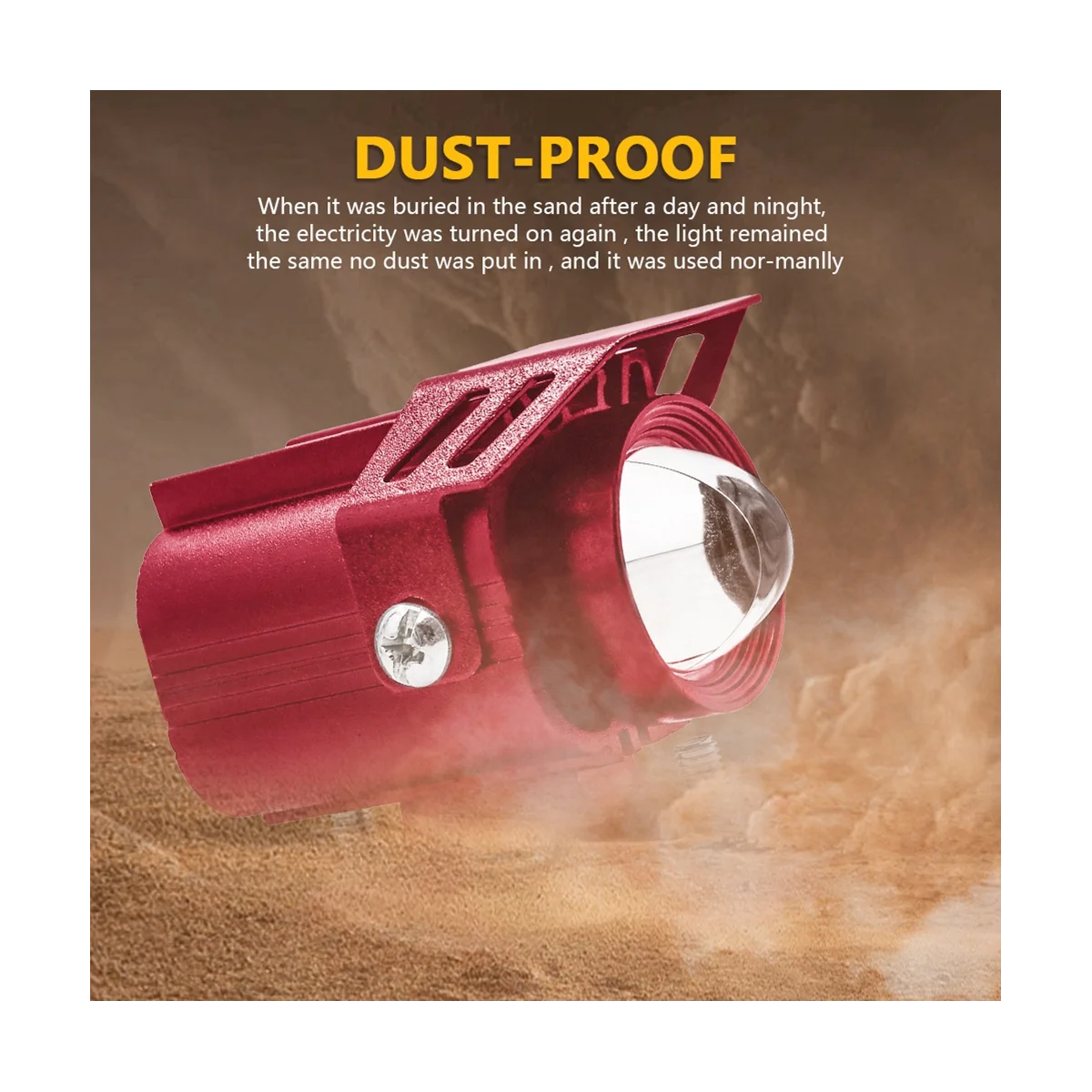 

Фары дальнего света для мотоцикла 60 Вт, противотуманные фары, точечные фары, белые + желтые фары для мотоцикла, внедорожника, лодки, квадроцикла, 2 шт.