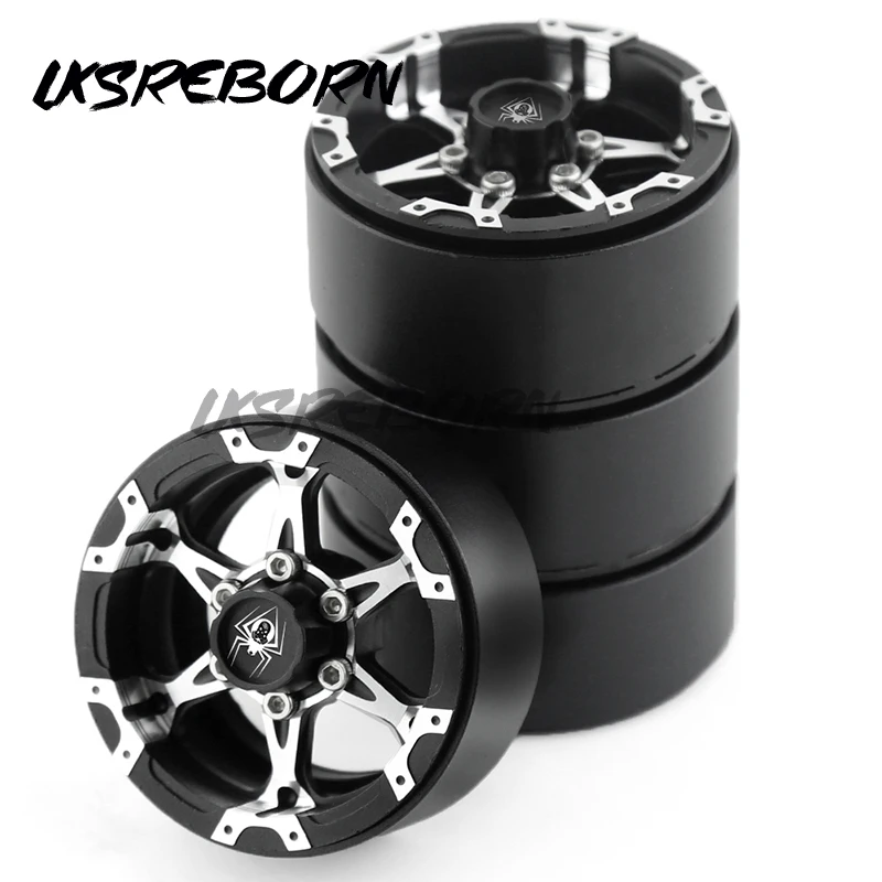 

Aluminum 1.9" Beadlock Wheel Rim for 1/10 RC Crawler Car TRX-4 Axial SCX10 90046 AXI03007 Upgrade Parts