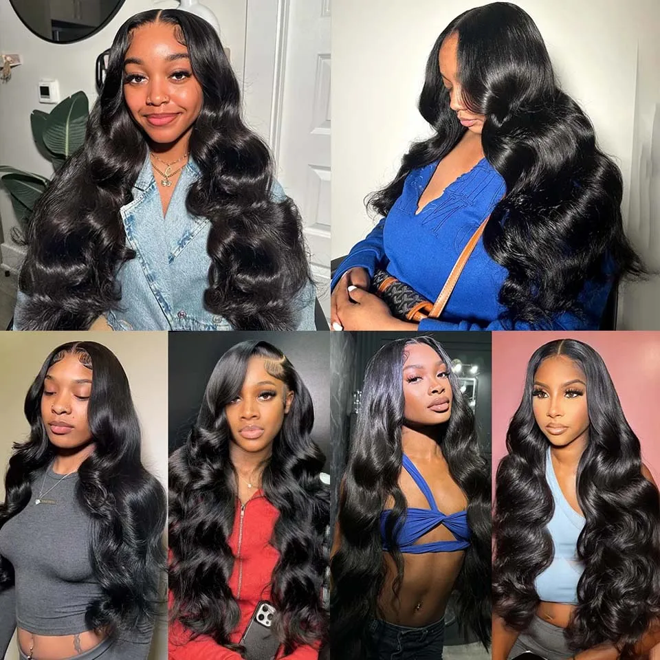 15A Remy Body Wave Human Hair Bundles 8-40 Inch Unprocessed Brazilian Human Hair Weave Bundles Raw Hair Bundles Weave Extensions 6